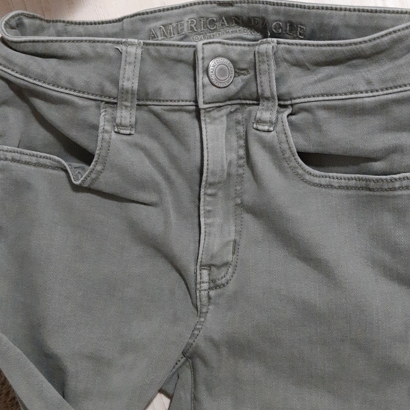 American Eagle light green Jeans - Picture 3 of 4